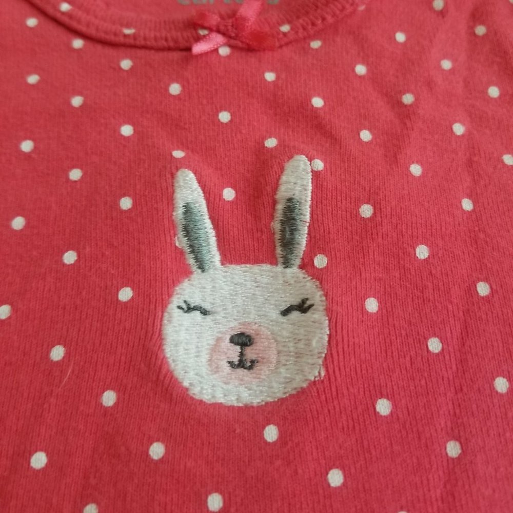 Carters Pink Bunny Onesie for Babies